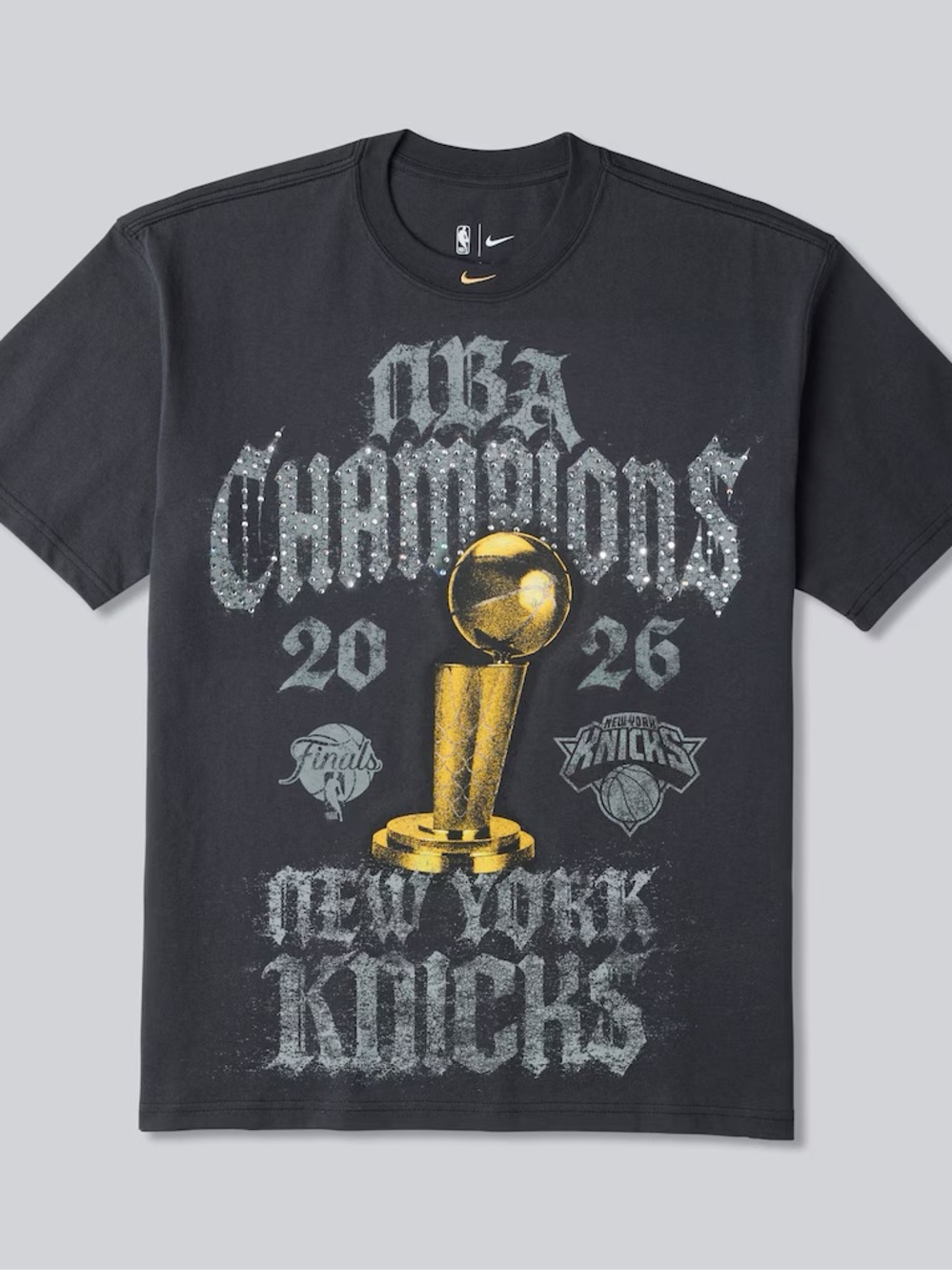 New York Knicks NBA Champions 2026 Locker Room Tee